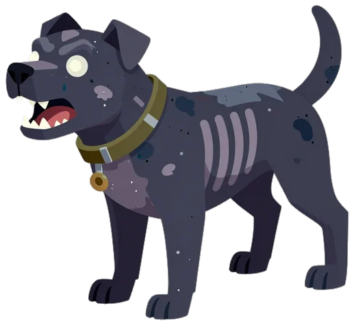 Cão zumbi